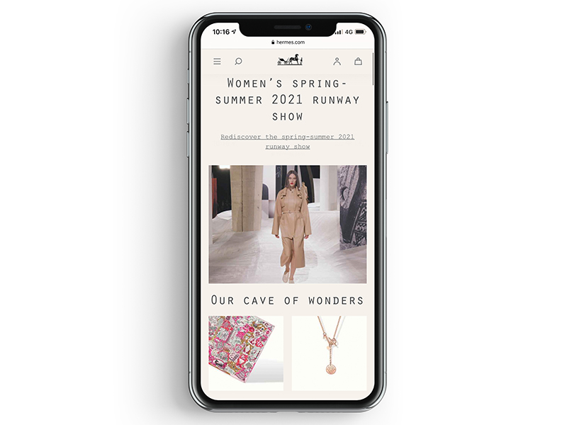 خض تجربة تسوق رقمية ممتعة أينما كنت مع متجر Hermès الرقمي الاول من نوعه في المنطقة